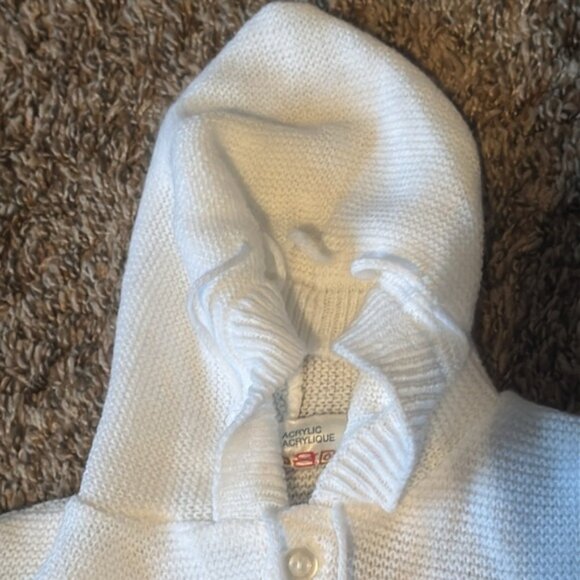 Vintage Hudson’s Bay The Bay Baby Knitted One Piece Sleeper 6-9 Months - Picture 6 of 9